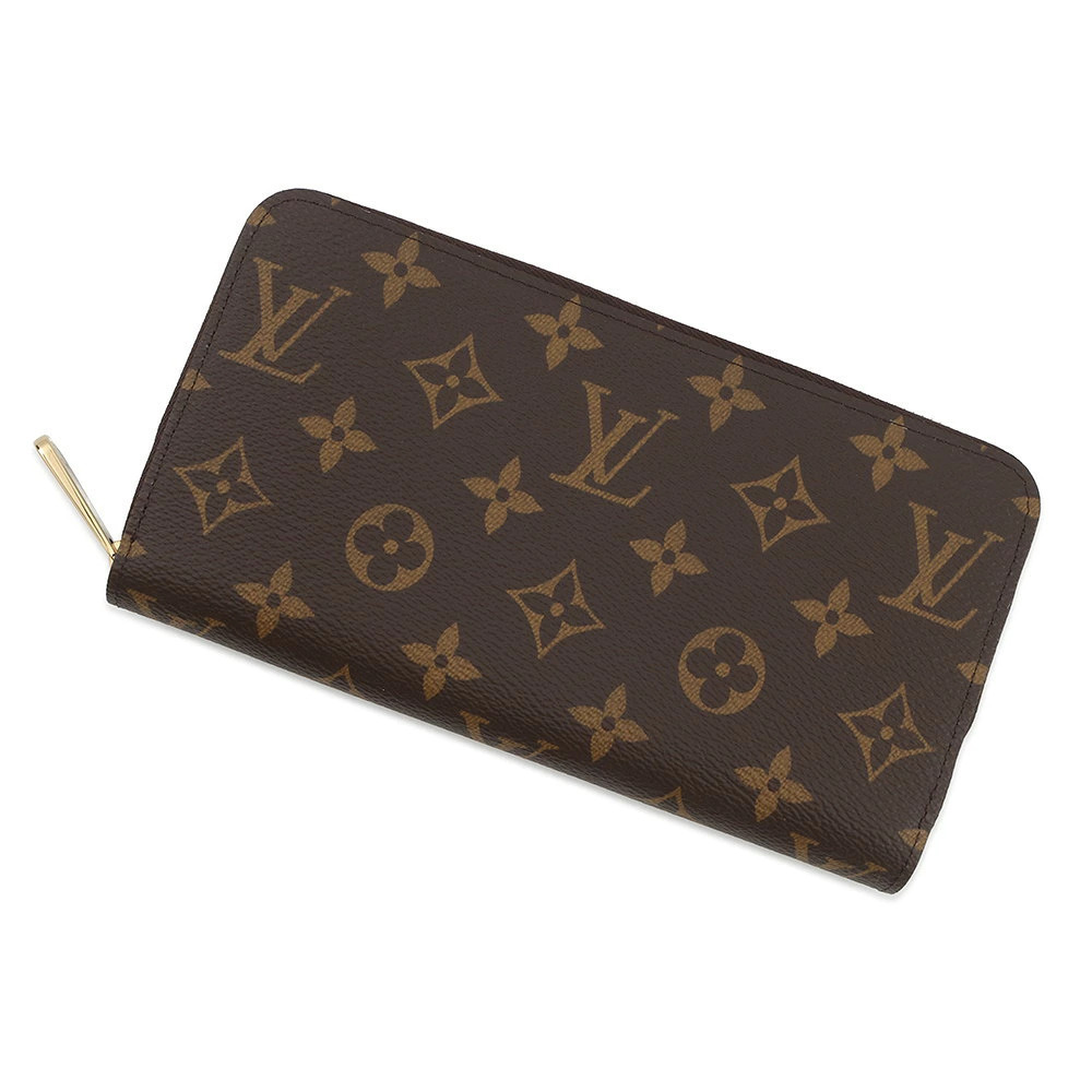 Louis Vuitton Monogram Zippy Wallet Round Zipper